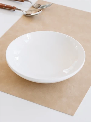 순백 화이트 원형 볼 19 cm