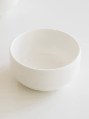 순백 화이트 쌓는 종지 8.5 cm