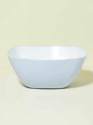 투톤 플라스틱 사각 볼 20 cm