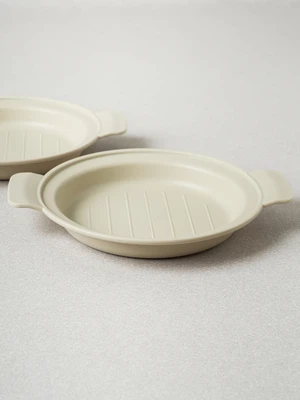 캠핑 플라스틱 양수접시 2개입 (16 cm)