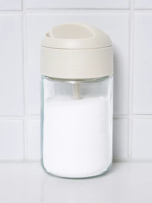 일체형 스푼 유리 양념통 270 ml
