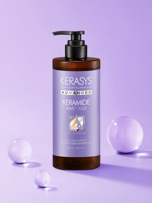 케라시스 케라마이드 반곱슬 손상모 샴푸 600 ml
