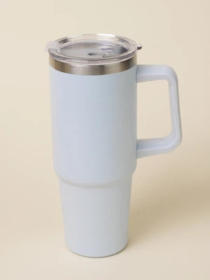 대용량 핸들 텀블러 900 ml 블루