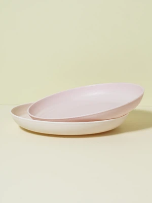 파스텔색상PP접시(2개입/SET)(약20 cm)