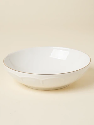 금장 꽃테 면기 20 cm