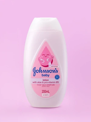 존슨즈 베이비 로션 핑크 200ml