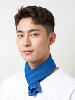 스포츠 타월 블루