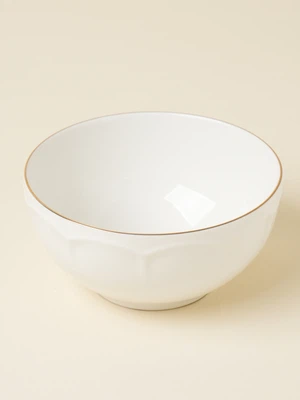 금장 꽃테 대접 14 cm