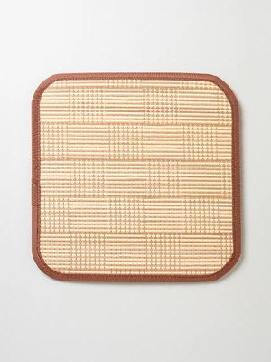 컬러 쿠션 대나무 방석 45 X 45 cm
