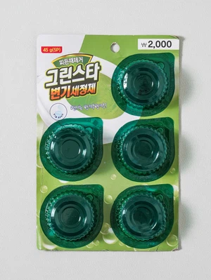 그린 스타 변기 세정제 45 g X 5개입