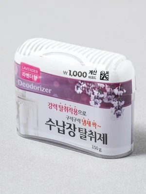 수납장 탈취제 150 g 라벤더