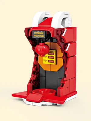 조립 블록 오락실 펀치 머신