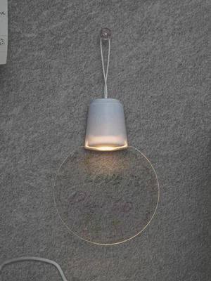 메모 가능 아크릴 LED 걸이형