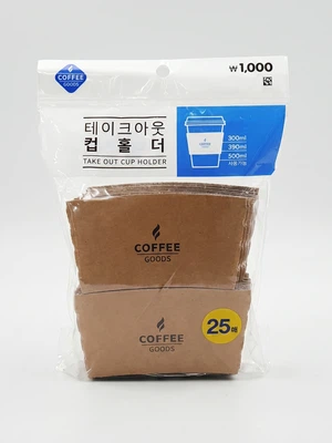 테이크아웃 컵홀더 25매입
