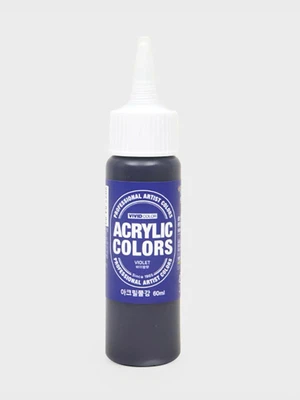 종이나라 비비드칼라 아크릴물감 60ml 바이올렛