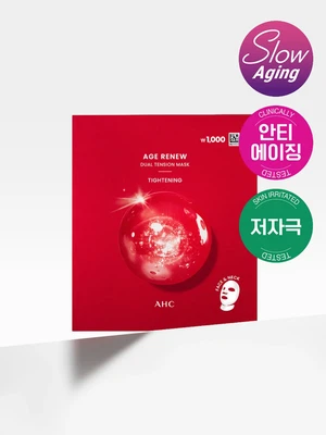 AHC 에이지리뉴 듀얼 텐션 마스크 타이트닝 1매 28 g