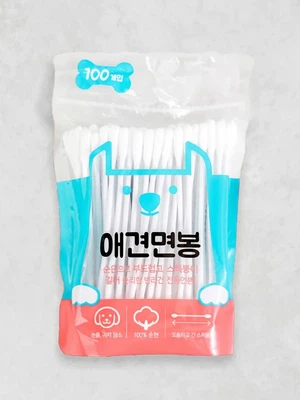 [펫] 애견 면봉 100개입