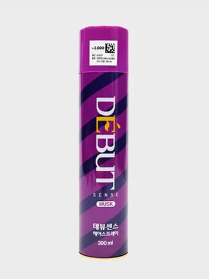 데뷰센스 헤어스프레이 무스크향 300 ml