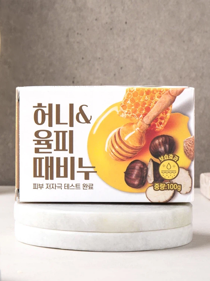 셀그린 허니 율피 때 비누 100g