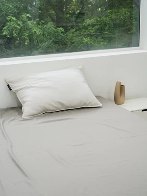 단색 매트리스 커버 밴드형 115 X 205 cm  슈퍼싱글