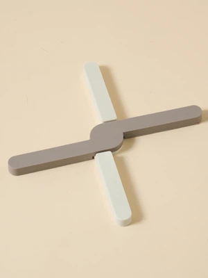 접이식 실리콘 냄비 받침 19.5 cm