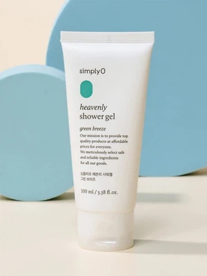 심플리오 헤븐리 샤워 젤 100 ml 그린브리즈 향
