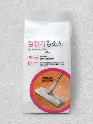 정전기 청소포 20X38cm 40매