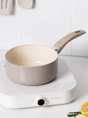 인덕션 세라믹 코팅 냄비 16 cm