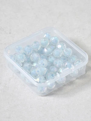비즈DIY 커팅 비즈 대형 50개입 하늘