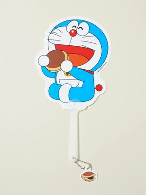 도라에몽 손잡이 부채
