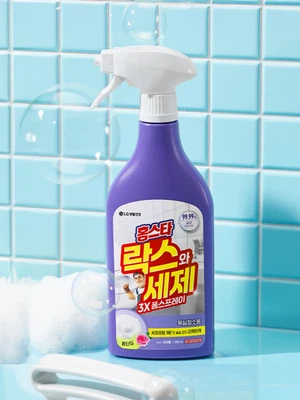 홈스타 3X 폼타입 락스와세제 (후로랄향)