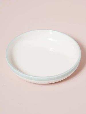 구부 컬러 테두리 라인 찬기 14.5 cm