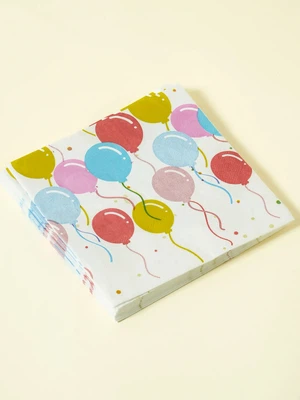 풍선 디자인 냅킨 33 X 33 cm 15매입