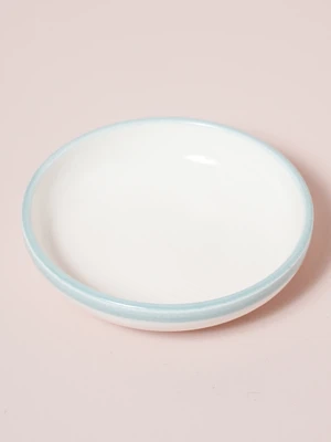 구부 컬러 테두리 라인 찬기 10.5 cm