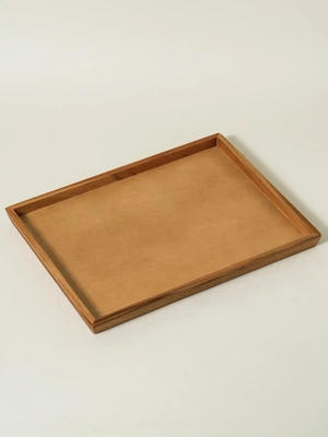 티크 직사각 트레이 40 X 30 X 2.5 cm