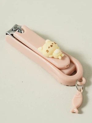 고양이 장식 손톱깎이