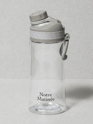손잡이 트라이탄 물병 600 ml 그레이
