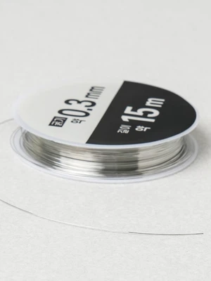 DIY 공예용 철사 0.3 mm X 15 m