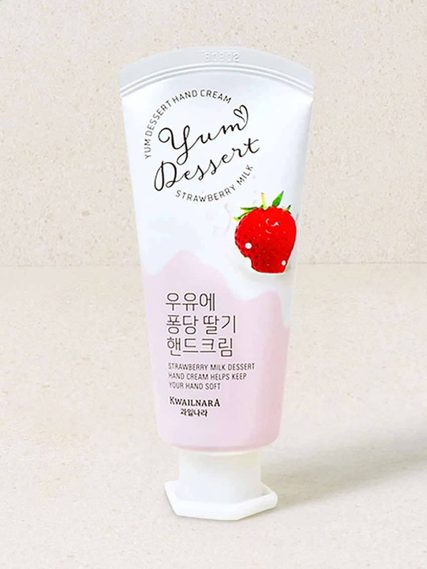 과일나라 얌 디저트 우유 딸기 핸드크림 60 g