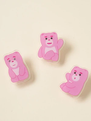 벨리곰 아크릴 모양 집게 3개입