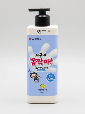 세균아 꼼짝마 항균 핸드워시 480 ml (레몬버베나)