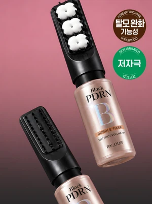 바이아우어 360도 볼륨업 블랙 PDRN 에어랩 버블픽서 100 ml