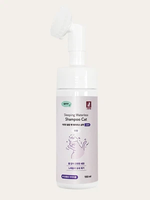[펫] 아르르 꿀잠 펫 워터리스 고양이 샴푸 150 ml