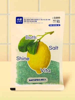 배쓰프로젝트 버터라벨 배쓰솔트 샤인비타 100 g