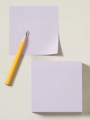 점착 메모지 75 X 75 mm 200매입 퍼플