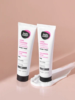 바디네이처 모이스쳐라이징 바디 위드 로터스 플라워 제모크림 100 ml