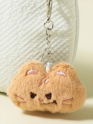 누르면 소리 나는 봉제 키링 고양이