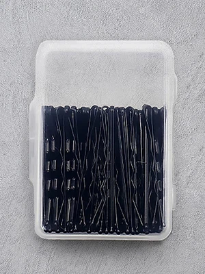 헤어 물결형 실핀 80개입