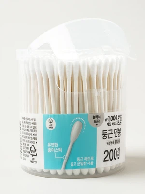 라운드형 면봉 200개입