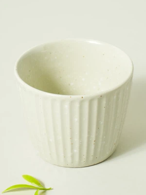 컬러 점무늬 양각 도기 컵 180 ml